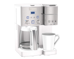 Cuisinart SS-15W Maker Coffee Center 12-Cup Coffeemaker and Single-Ser