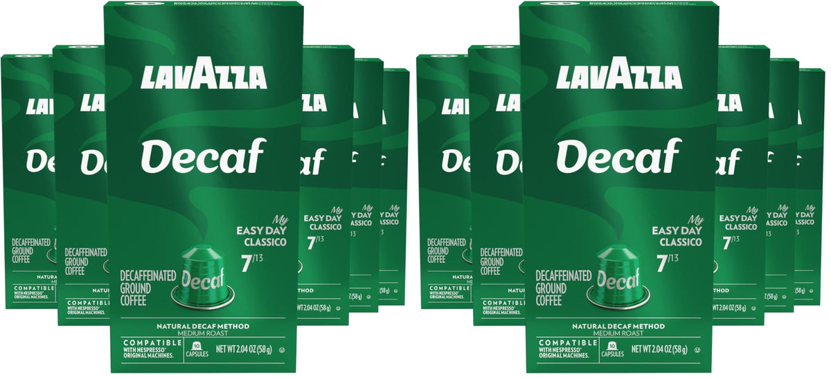 Nespresso Lavazza Espresso Maestro Decaf (DEK) Aluminum Capsules
