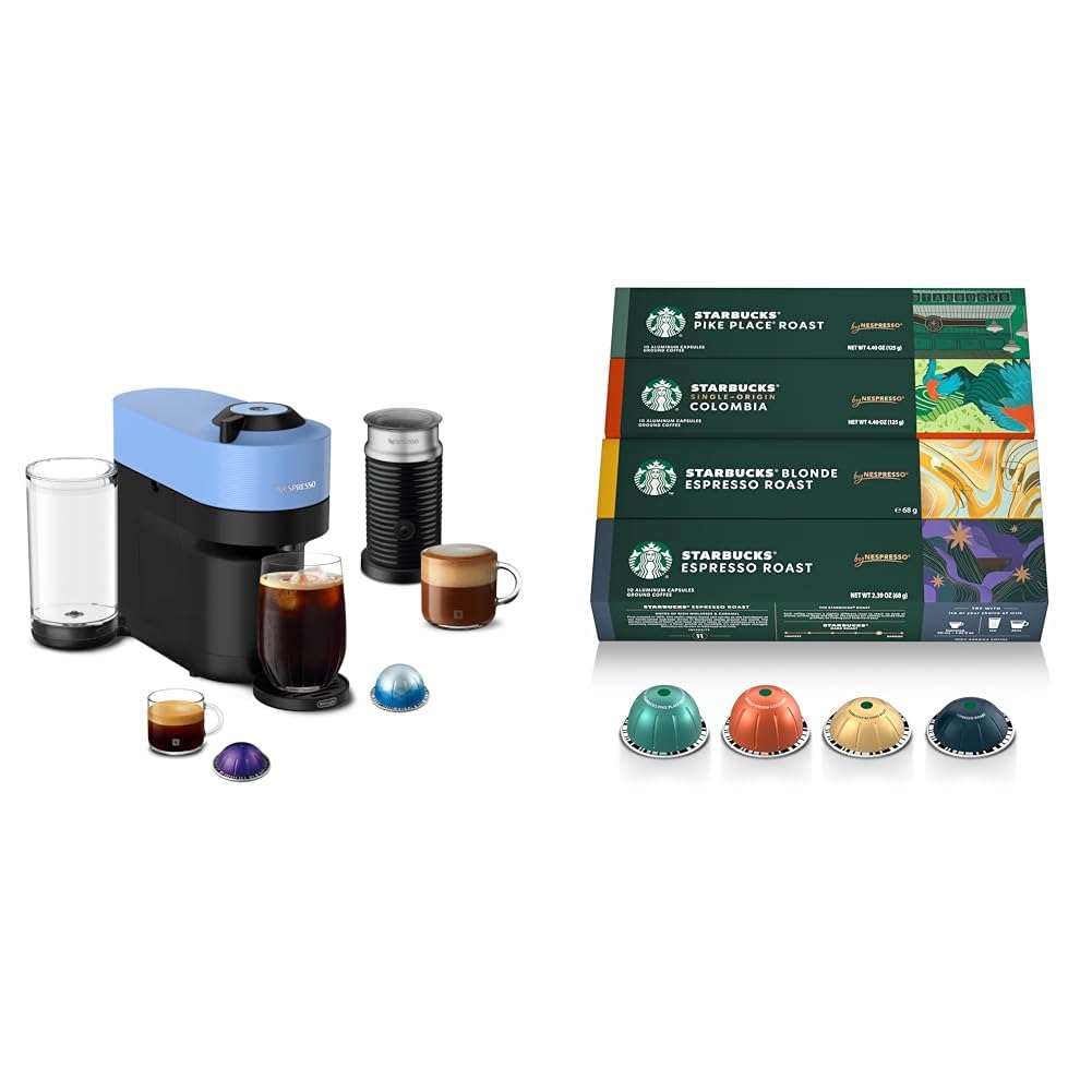 De'Longhi Pacific Blue + Starbucks Capsules