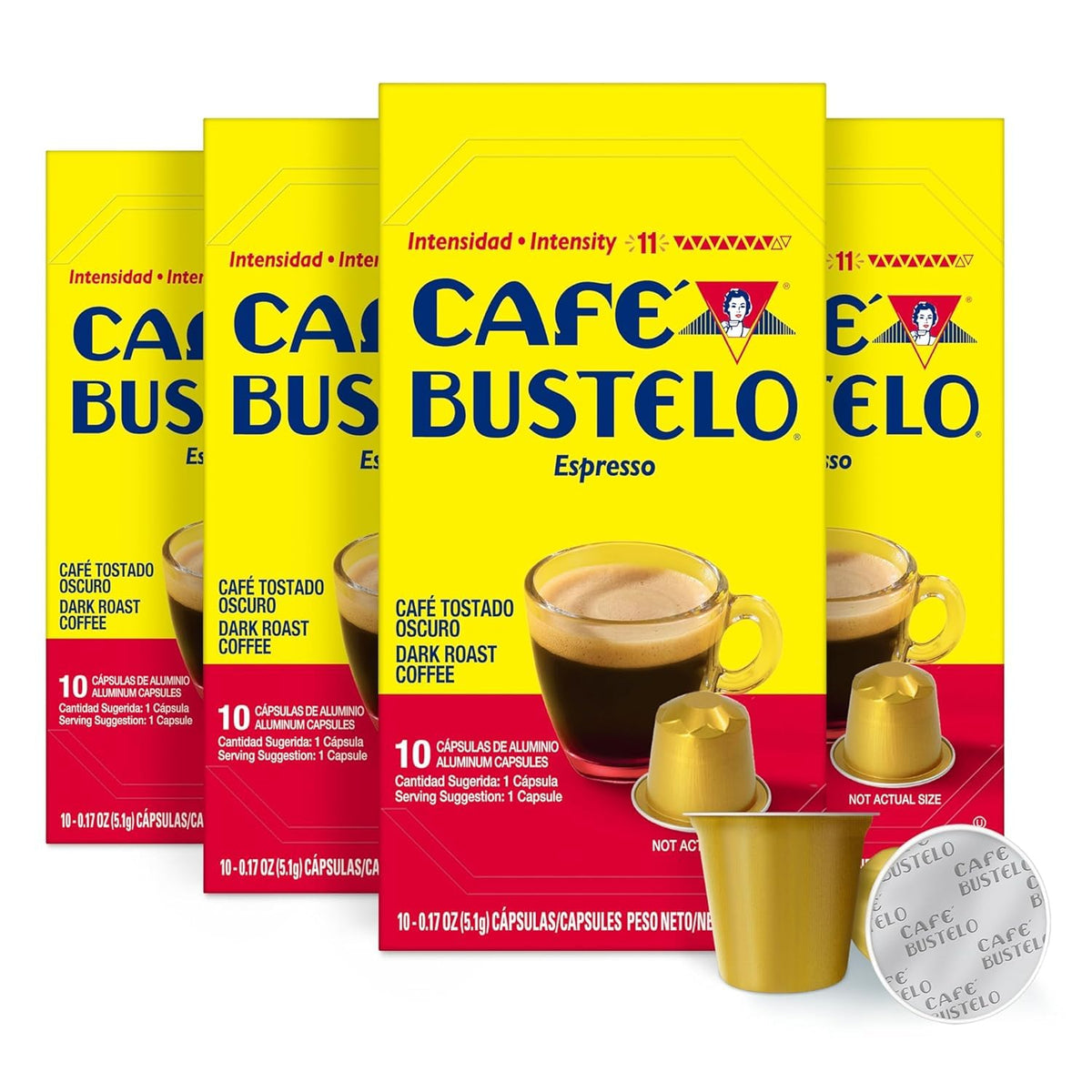 Cafe Bustelo Café Bustelo Aluminum Espresso Capsules