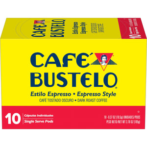Cafe Bustelo Café Bustelo Espresso Style Dark Roast 10 Count