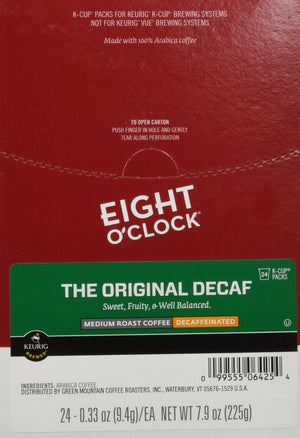 Eight O'Clock Coffee The Original Decaf 1 Count