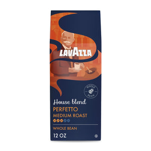 Lavazza House Blend Perfetto Whole Bean Coffee 12oz Bag