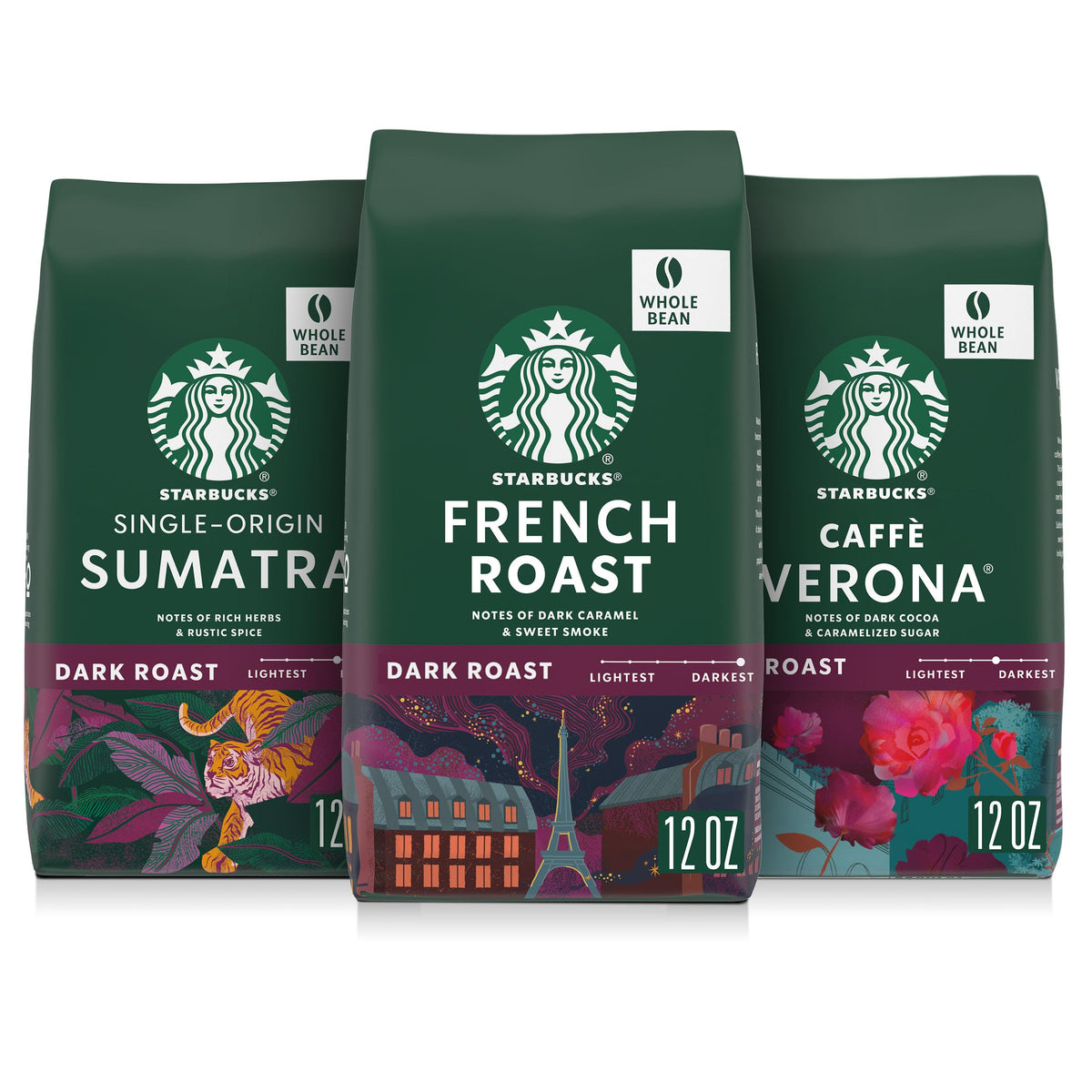 Starbucks Whole Coffee Beans 12 oz