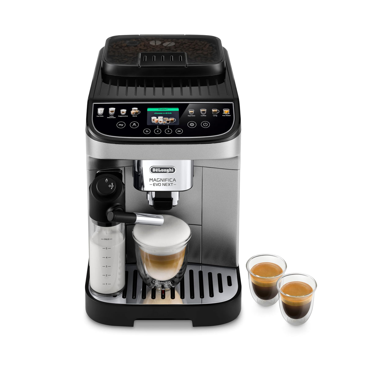 De'Longhi Magnifica Evo Next Fully Automatic Espresso Machine - Progra