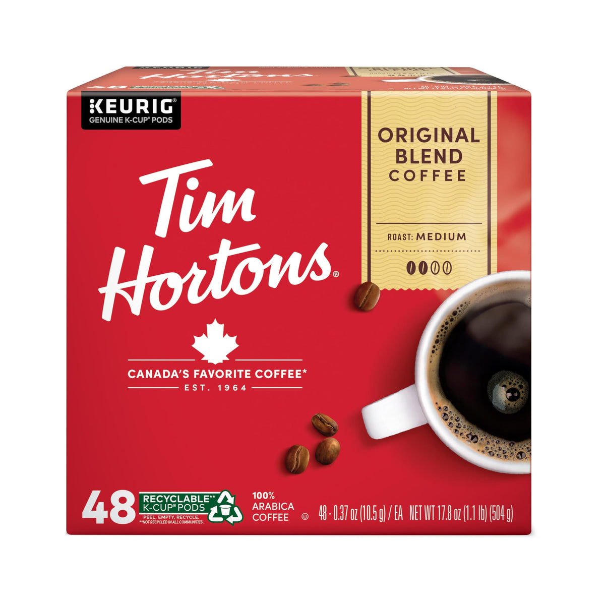 Tim Hortons Original Blend 48ct