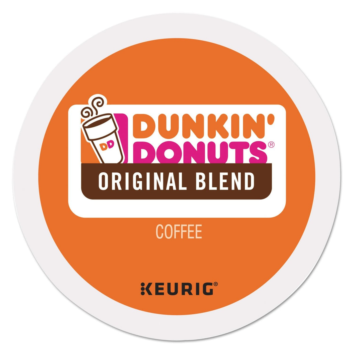 Dunkin' Donuts 2091512 Original Blend Coffee K-Cup Pods Medium Roast 4