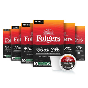 Folgers Black Silk Coffee 10 Count