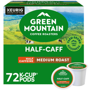 Green Mountain Coffee Roasters Half Caff Keurig Single-Serve K-Cup pod