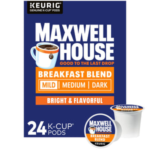 Maxwell House Breakfast Blend Light Roast K-Cup® Coffee Pods 24 ct
