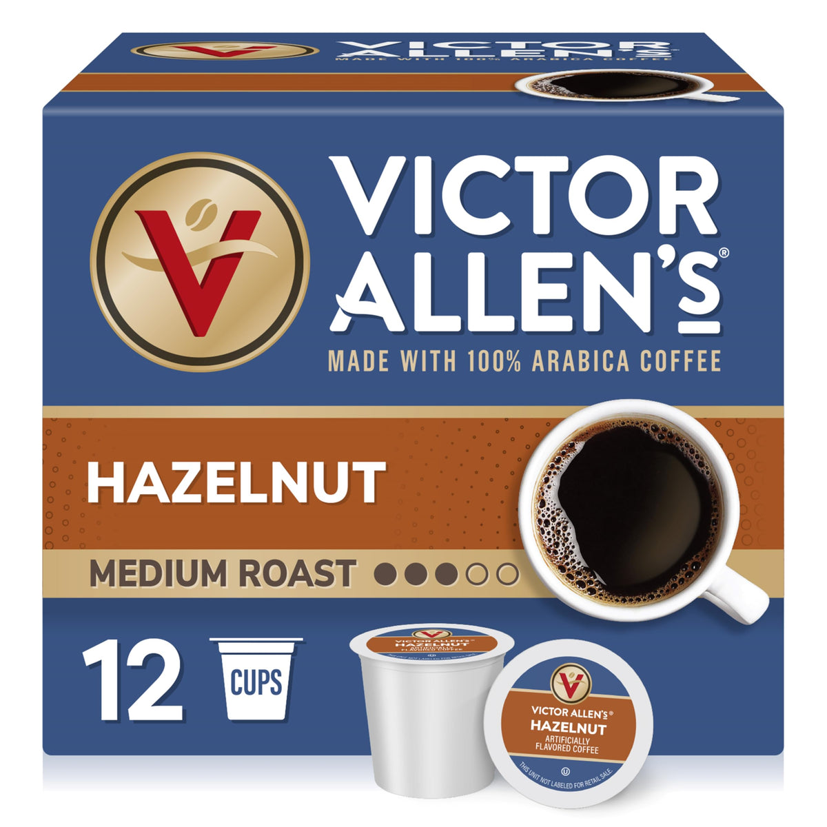 Victor Allen's Coffee Hazelnut Flavored