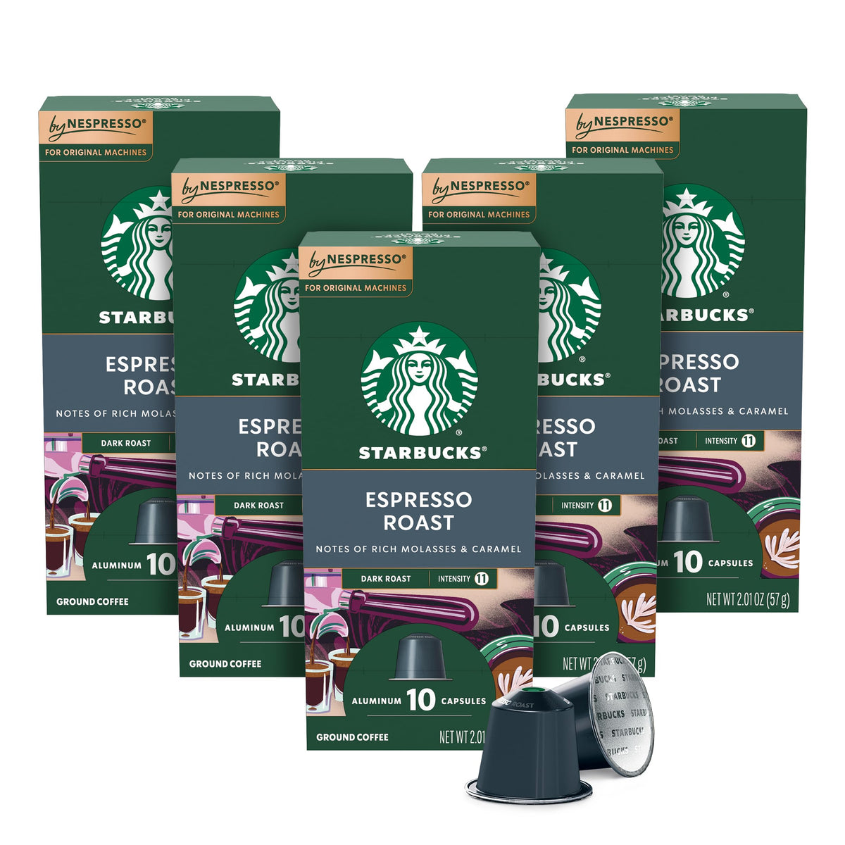 Starbucks by Nespresso Original Line Dark Roast Espresso