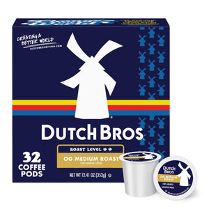 Dutch Bros Coffee Dutch Bros® OG Medium Roast 32 Count