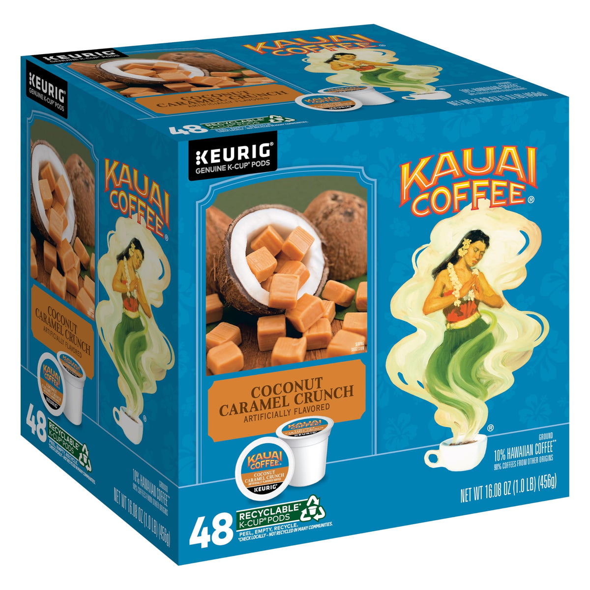 Kauai Coffee K-Cup Pods for Keurig Brewers - Arabica Coffee