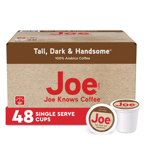 Joe Knows Coffee Single Serve Cups Pods and Capsules 48 Count