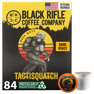 Black Rifle Coffee Company Dark Roast Coffee Pods - 100% Arabica