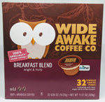 Wide Awake Coffee Single Serve Coffee Pods (32 Count