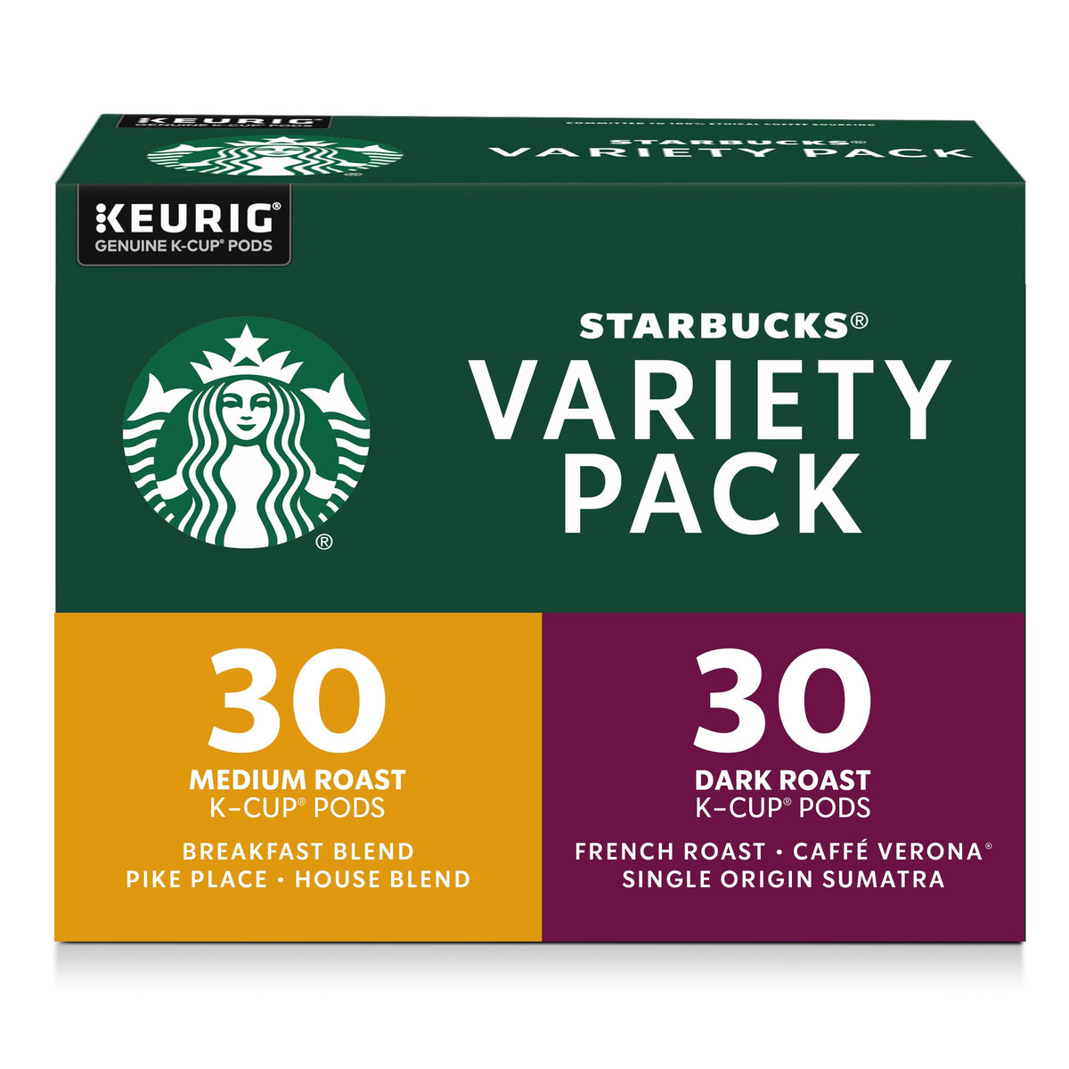 Keurig Starbucks K-Cup Coffee Pods