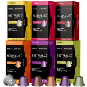 Coffee for Nespresso Original Machine 120 pods Certified Genuine Espre